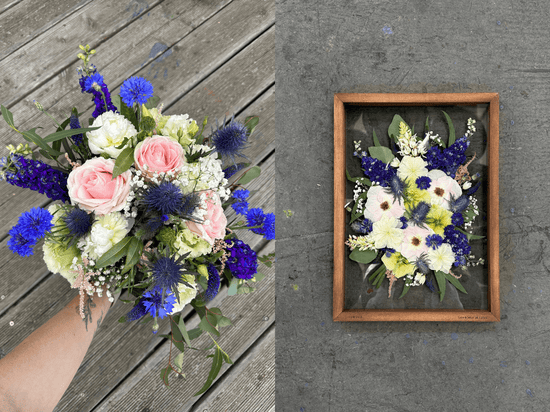 Obrazy ze svatební kytice