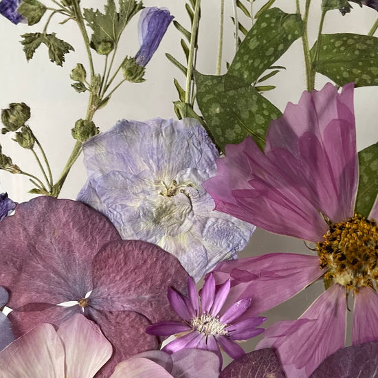 Fialově krásenková krajina